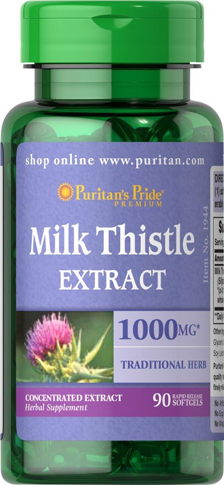 Puritan's Pride Milk Thistle Extract