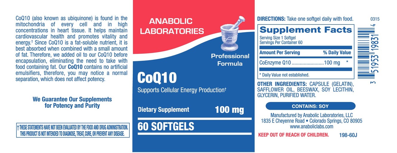 Coenzyme Q10 100 mg