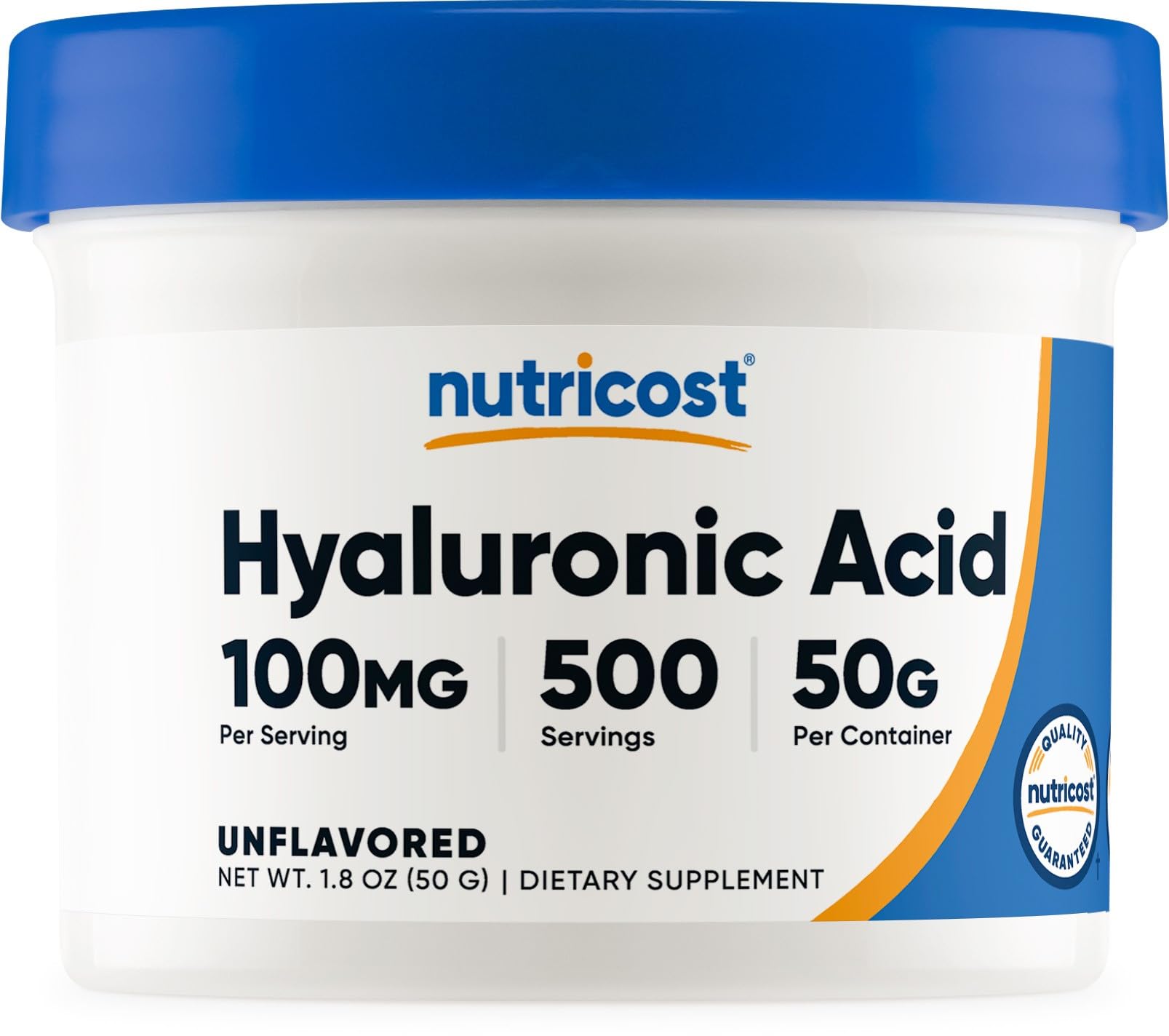 Hyaluronic Acid 100 mg Unflavored