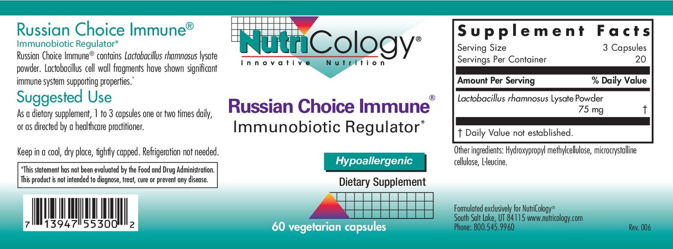 Russian Choice Immune