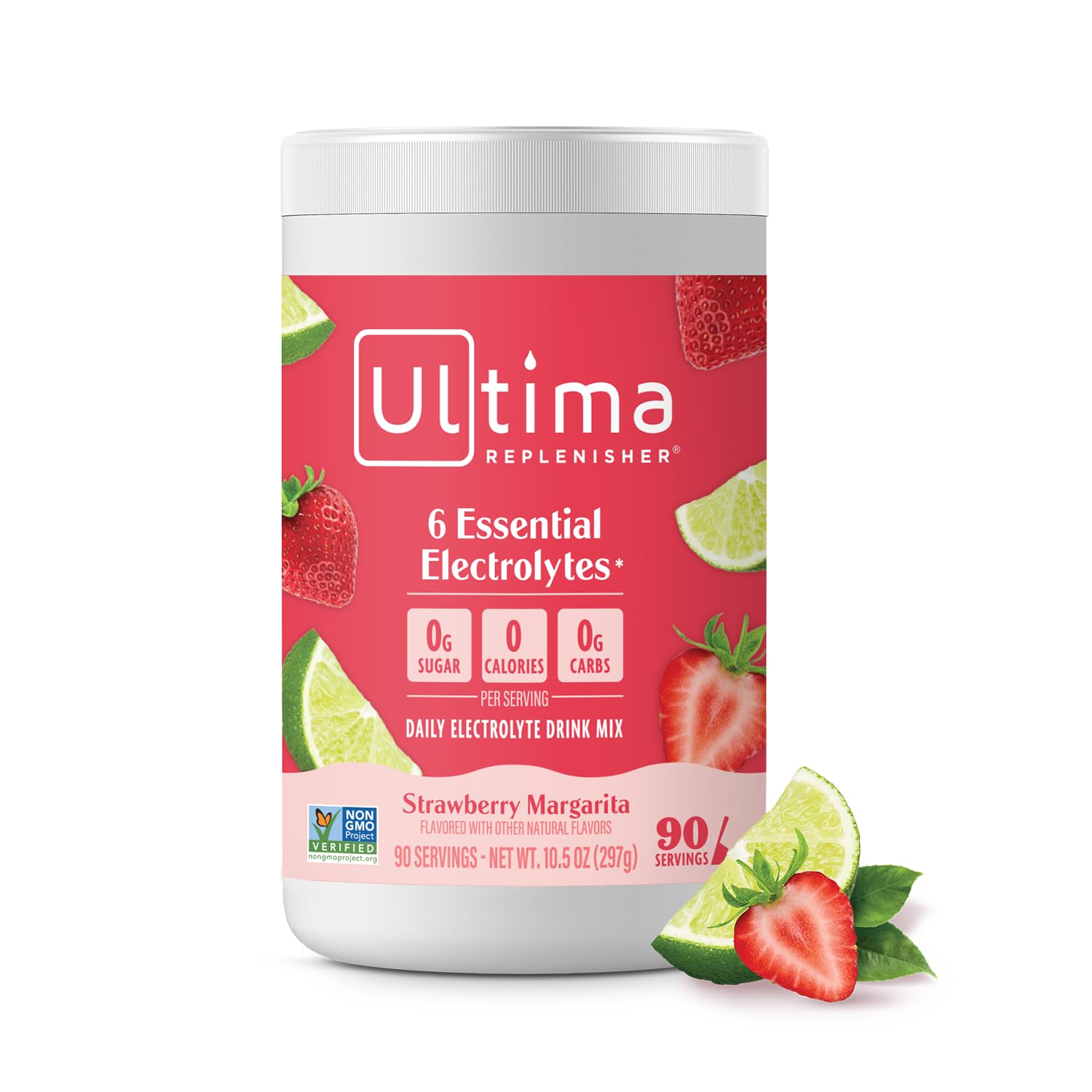 6 Essential Electrolytes (Strawberry Margarita