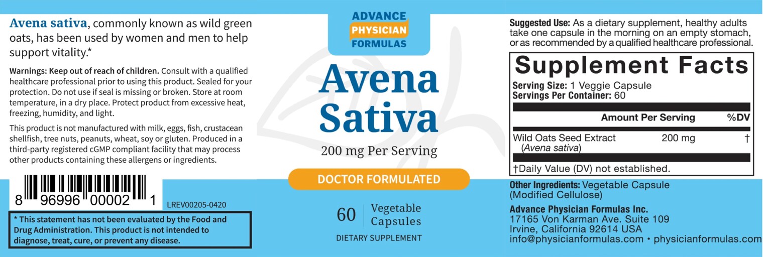 Avena Sativa 200 mg
