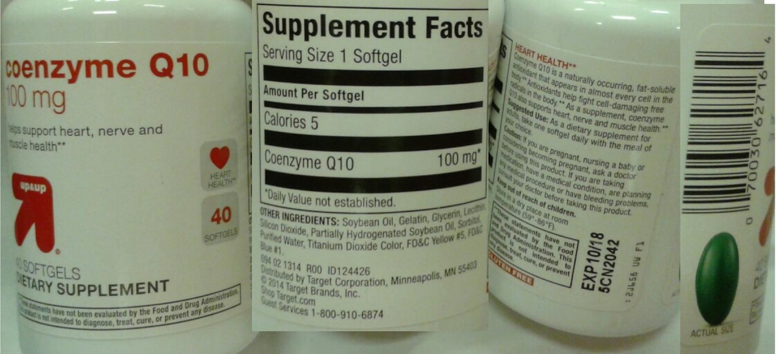 Up&Up Coenzyme Q10 100 mg