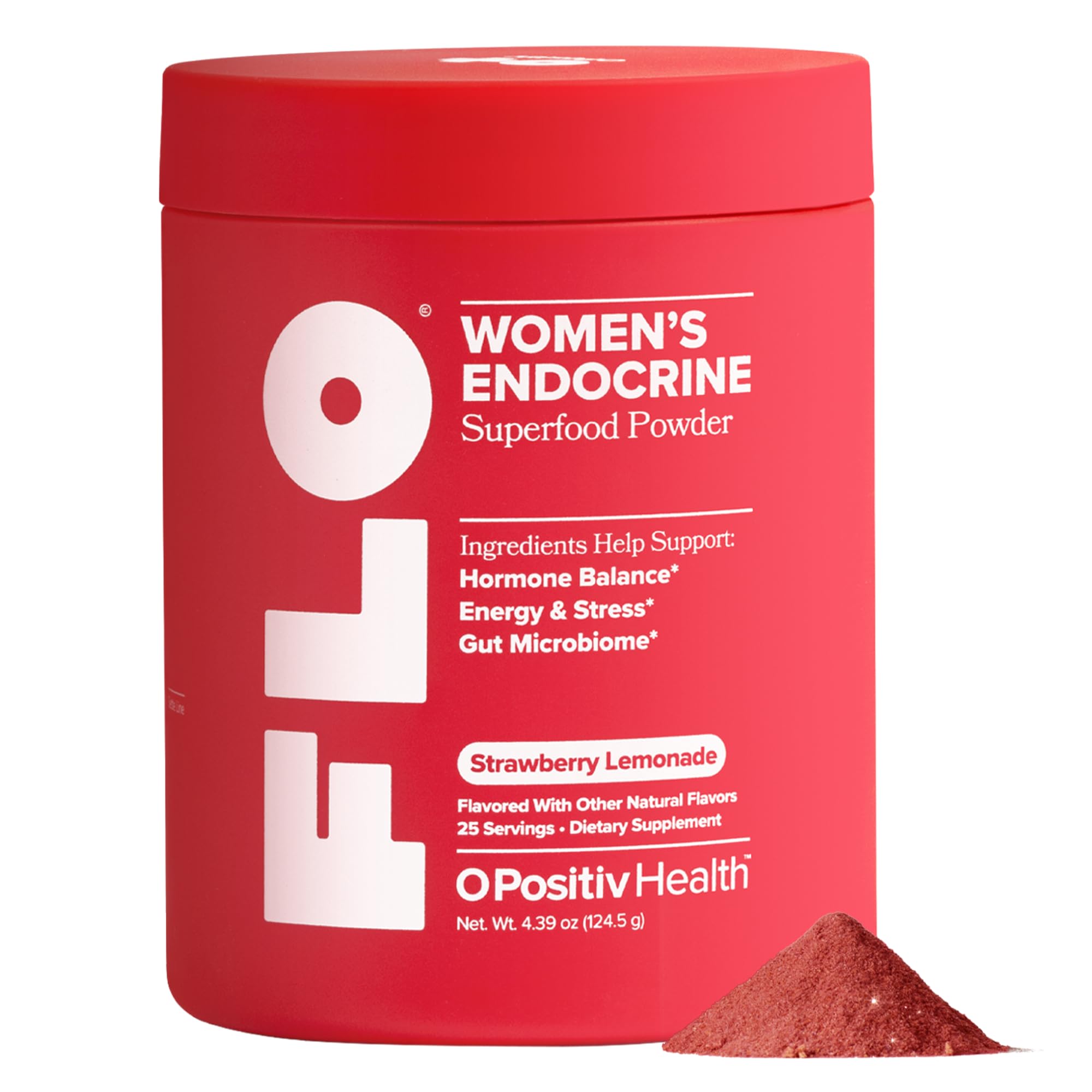FLO Endocrine Superfood Powder (Strawberry Lemonade