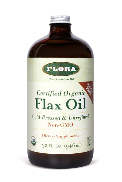Certified Organic Flax Oil