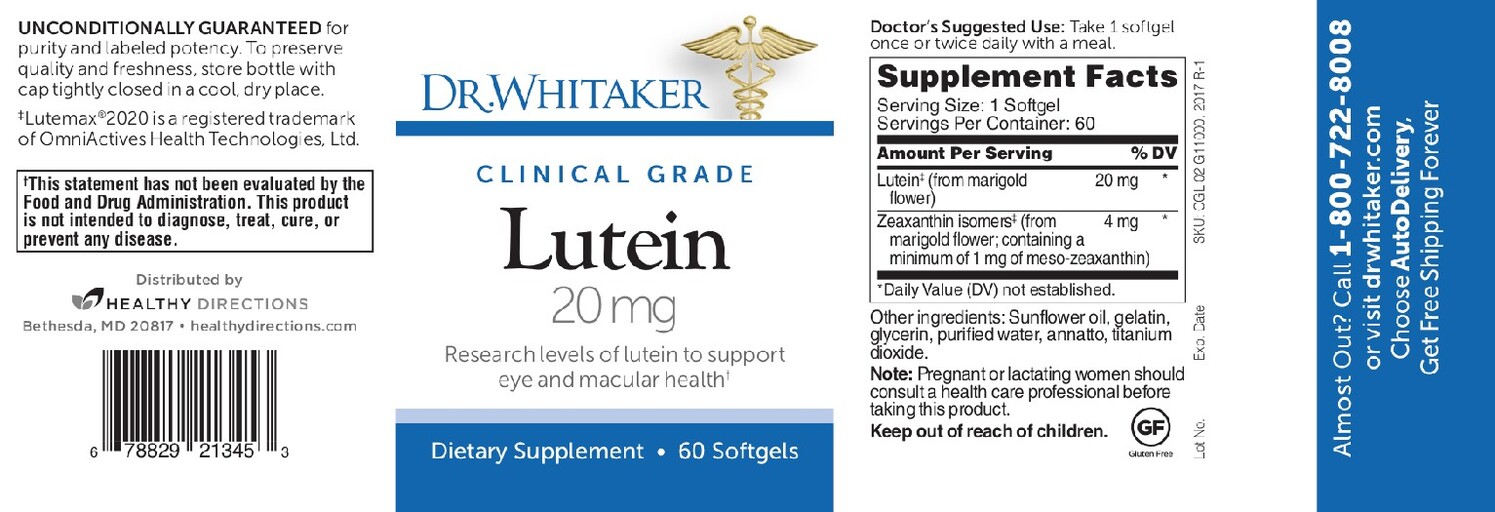 Lutein 20 mg