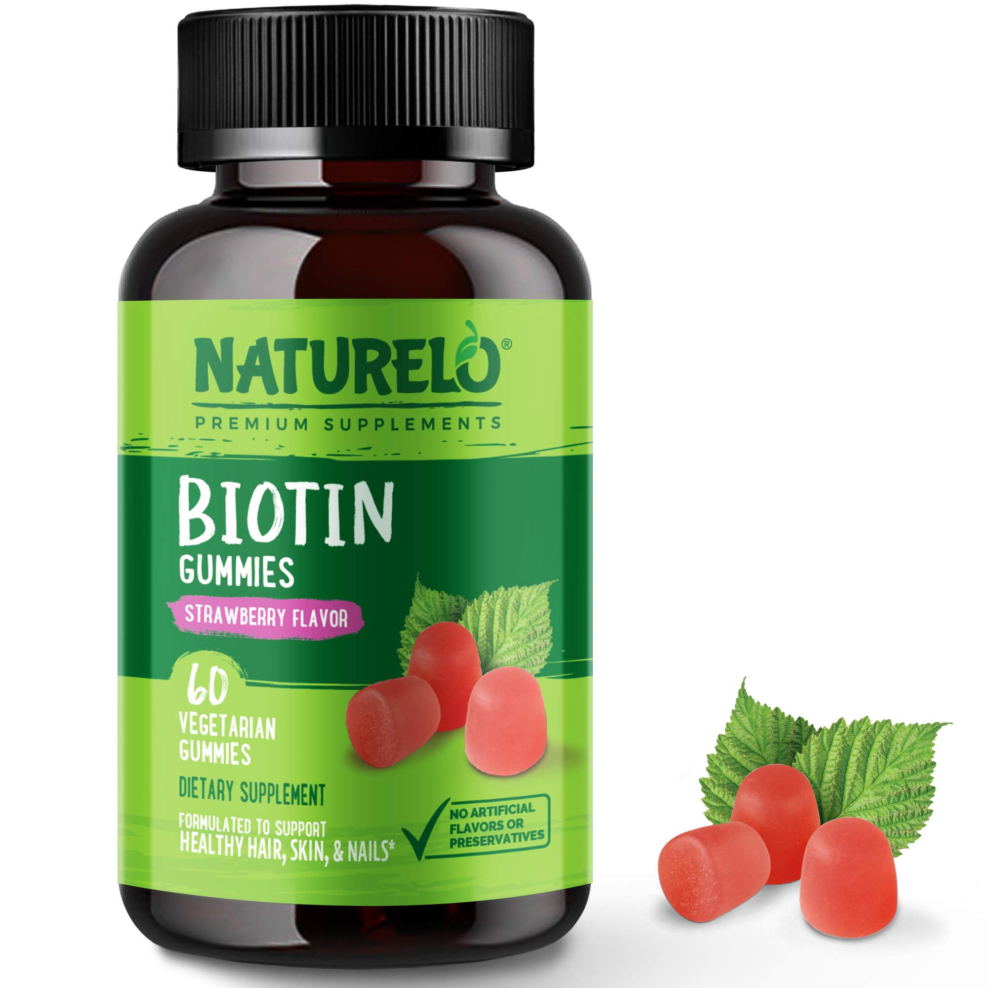 Biotin Gummies Strawberry Flavor