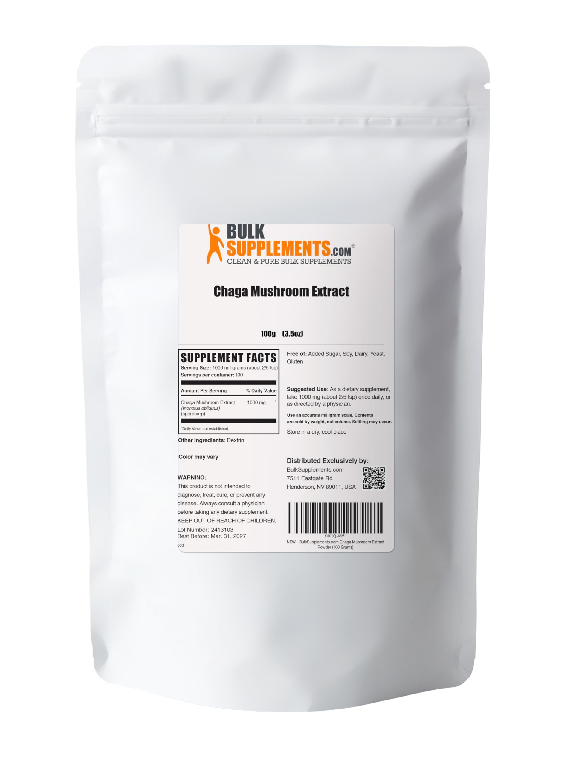 Chaga Mushroom Extract