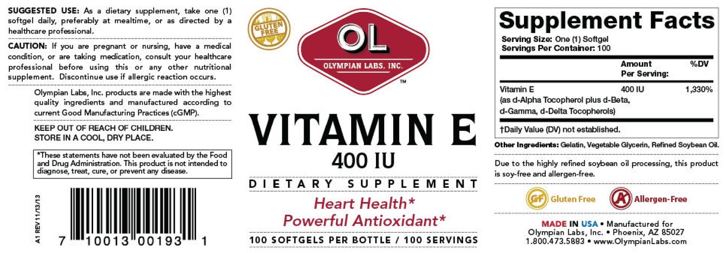 Vitamin E 400 IU