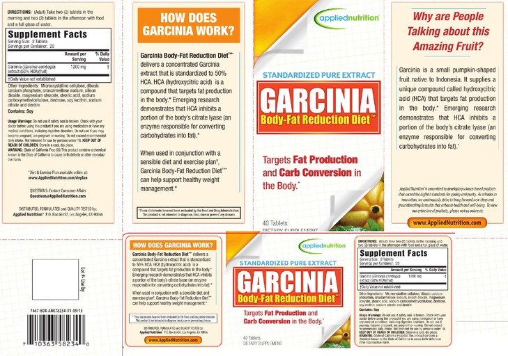 Garcinia Body-Fat Reduction Diet