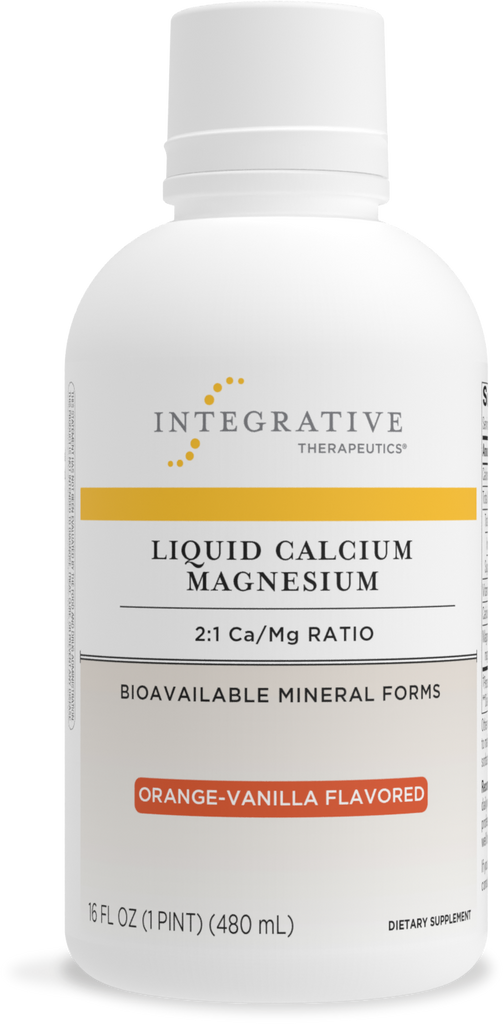 Liquid Calcium Magnesium Orange-Vanilla Flavored