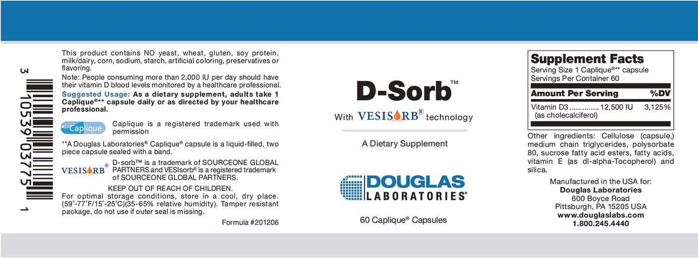 D-Sorb With Vesisorb Technology