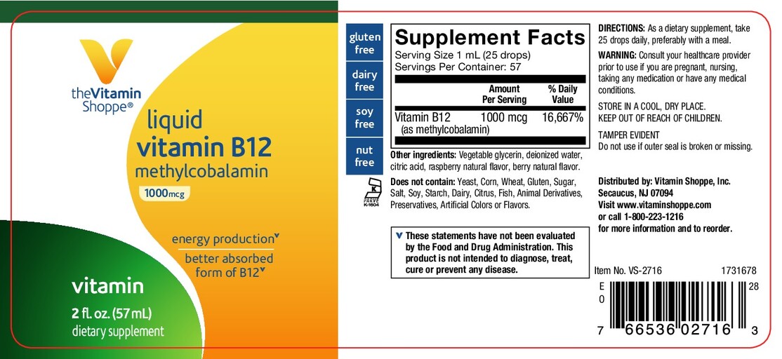 Liquid Vitamin B12 1000 mcg
