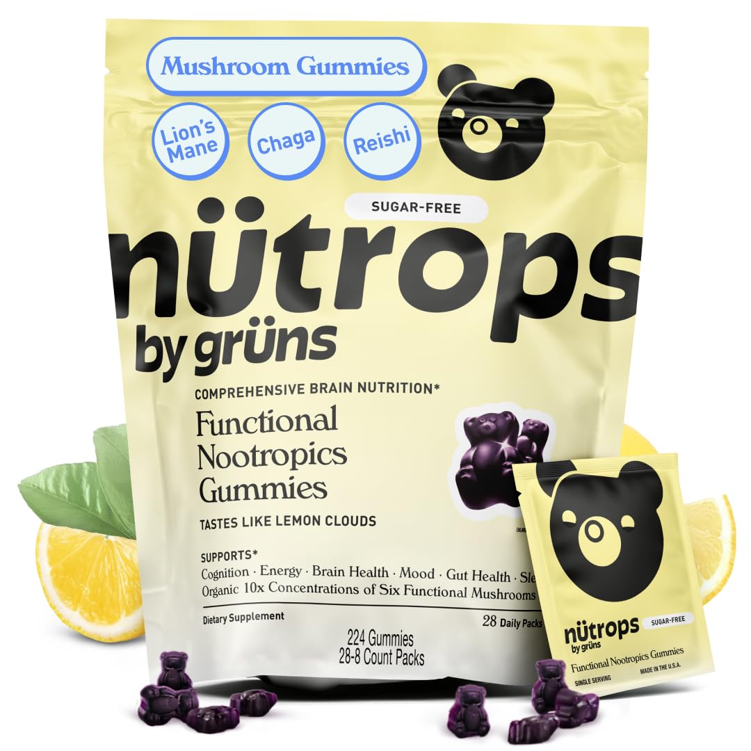 Nütrops Functional Nootropics Gummies (Sugar-Free