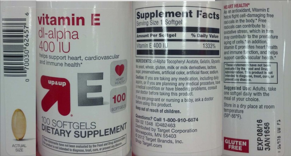 Vitamin E DL-Alpha 400 IU