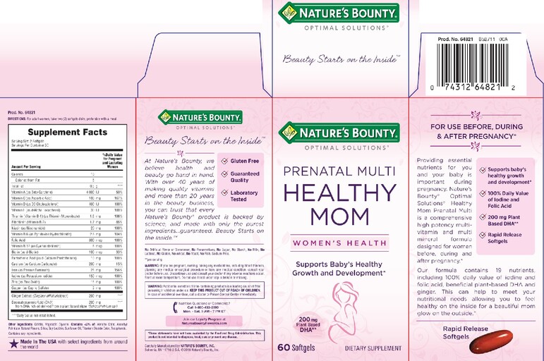 Prenatal Multi Healthy Mom
