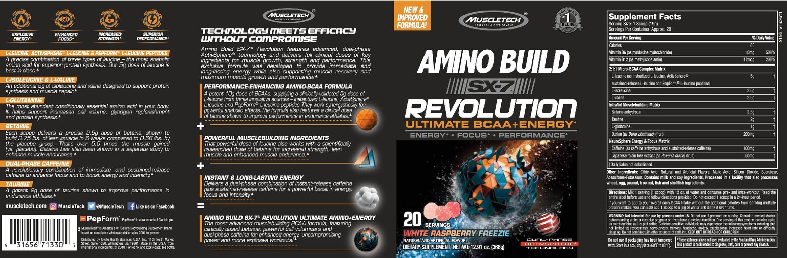Amino Build SX-7 Revolution White Raspberry Freezie