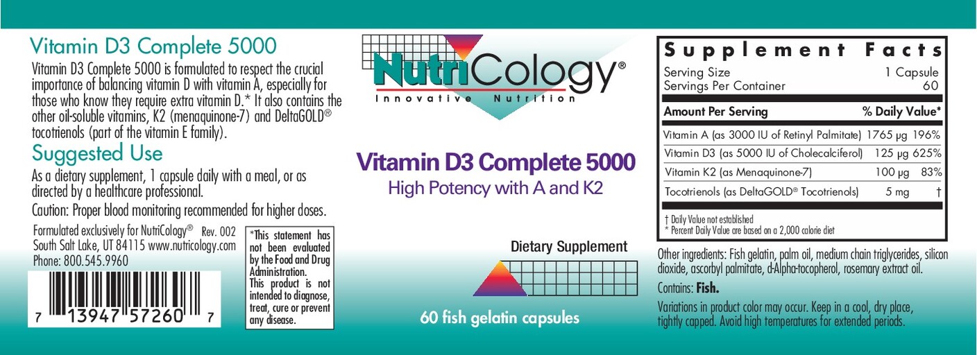 Vitamin D3 Complete 5000