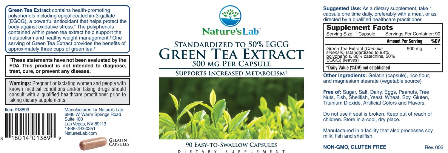 Green Tea Extract 500 mg