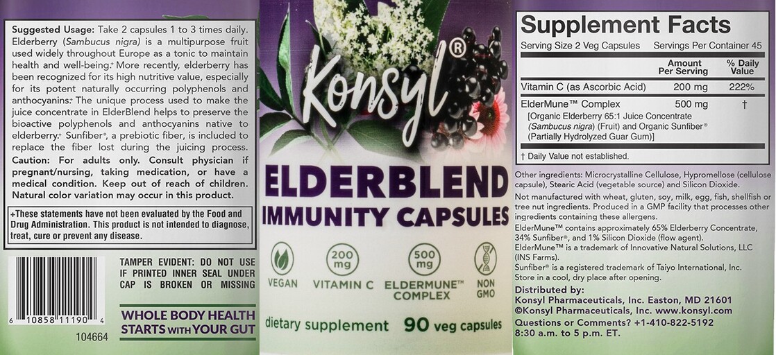 Elderblend Immunity Capsules