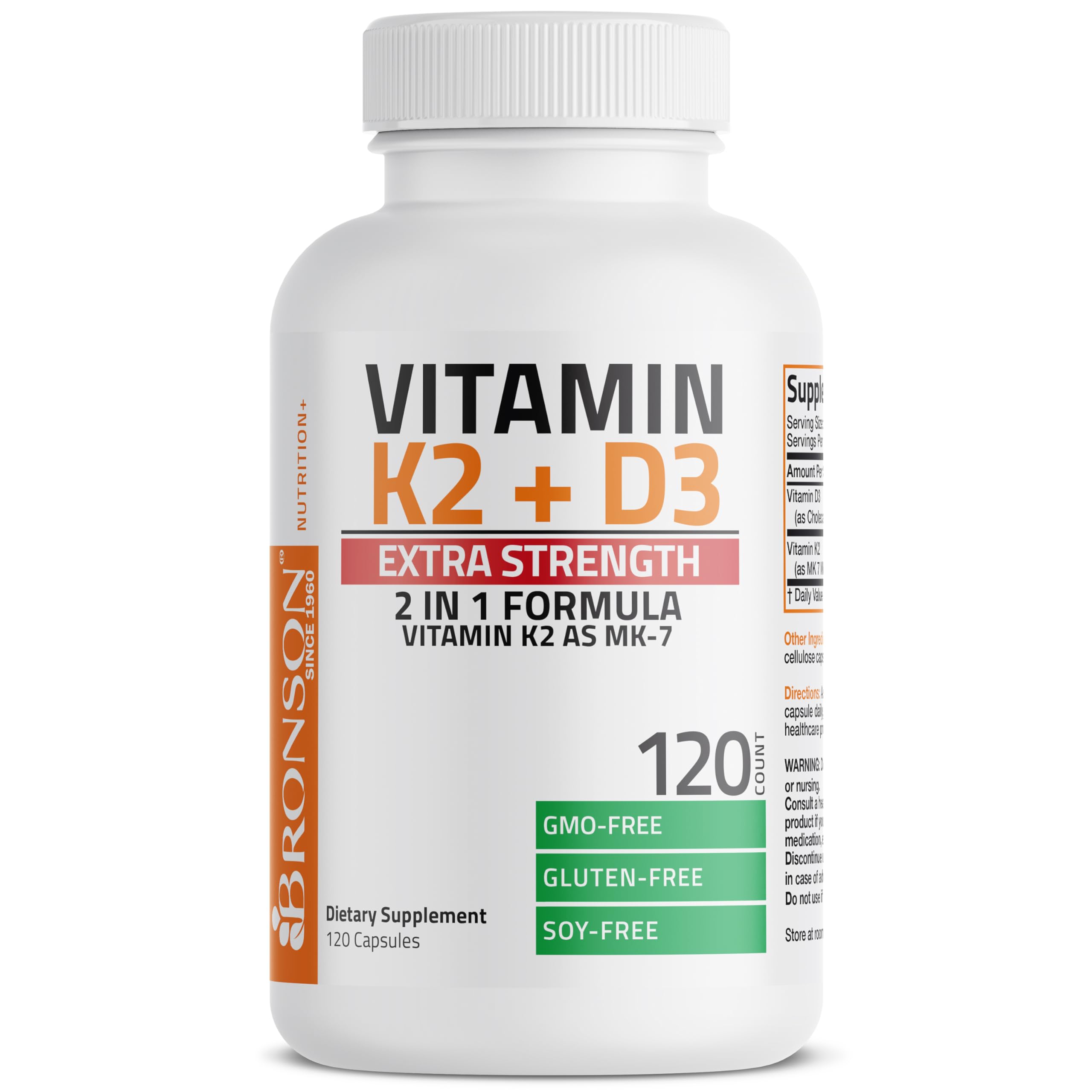 Vitamin K2 + D3 Extra Strength