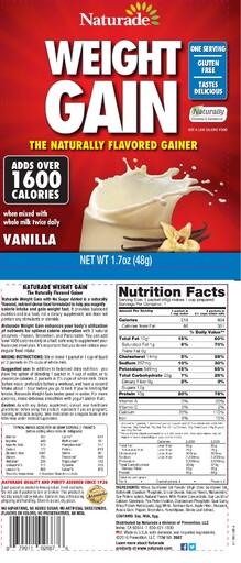 Weight Gain Vanilla