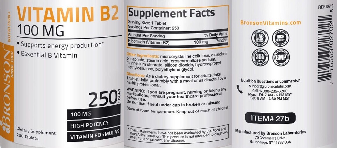 Vitamin B2 100 mg