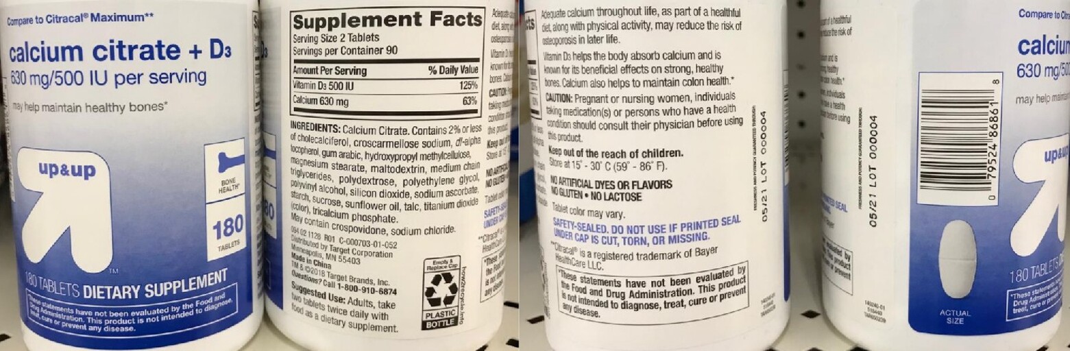 Calcium Citrate + D3