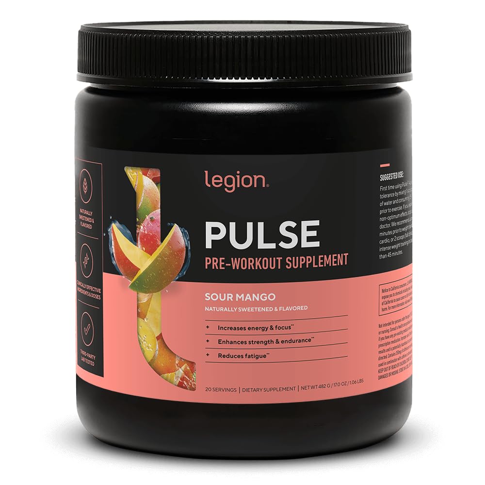 Pulse Pre Workout Powder (Sour Mango