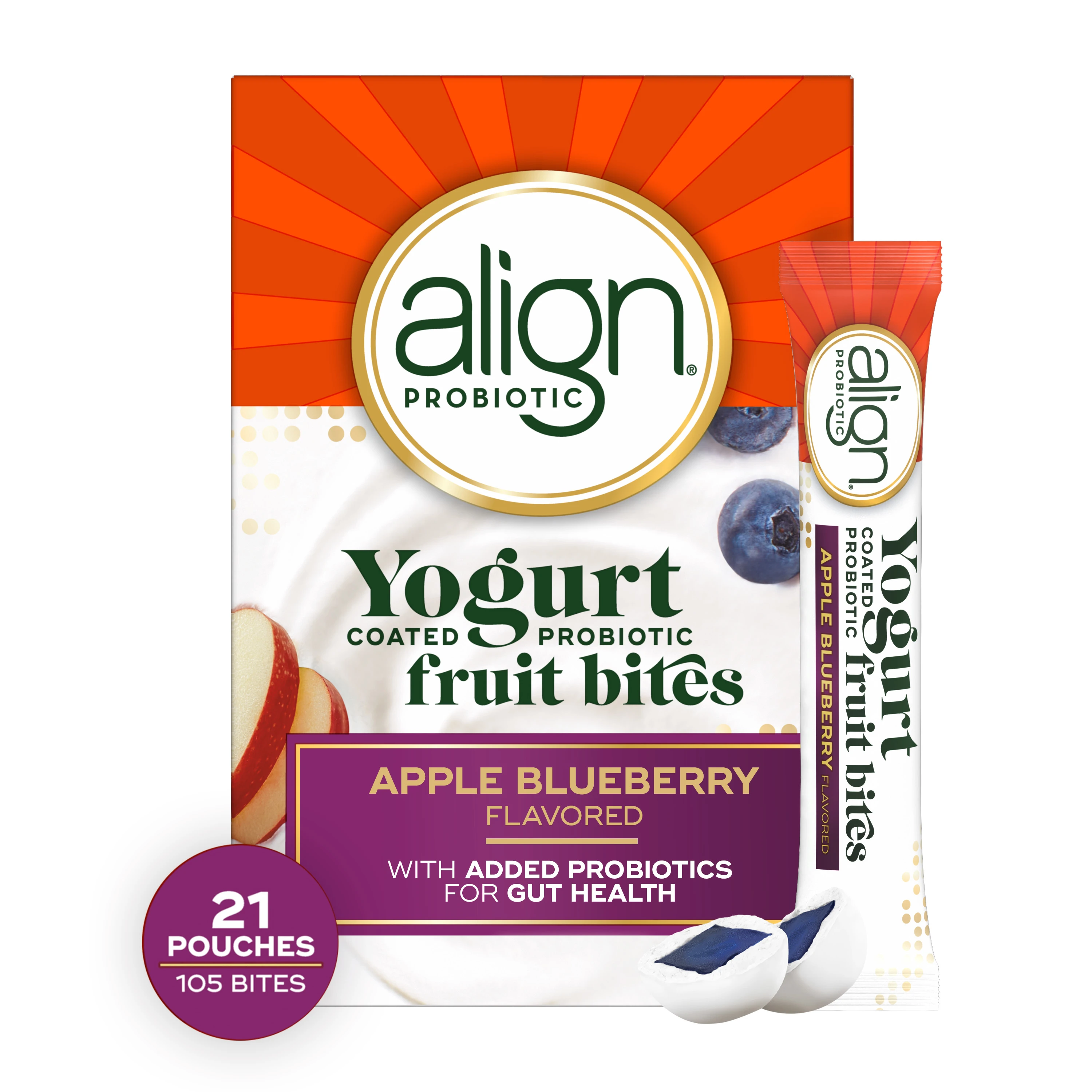 Yogurt Coated Probiotic Fruit Bites