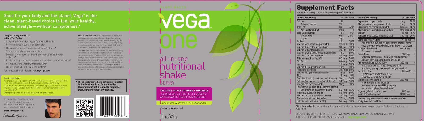 One All-In-One Nutritional Shake Berry