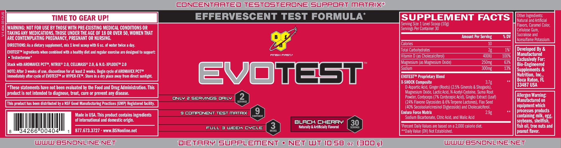 Evotest Black Cherry