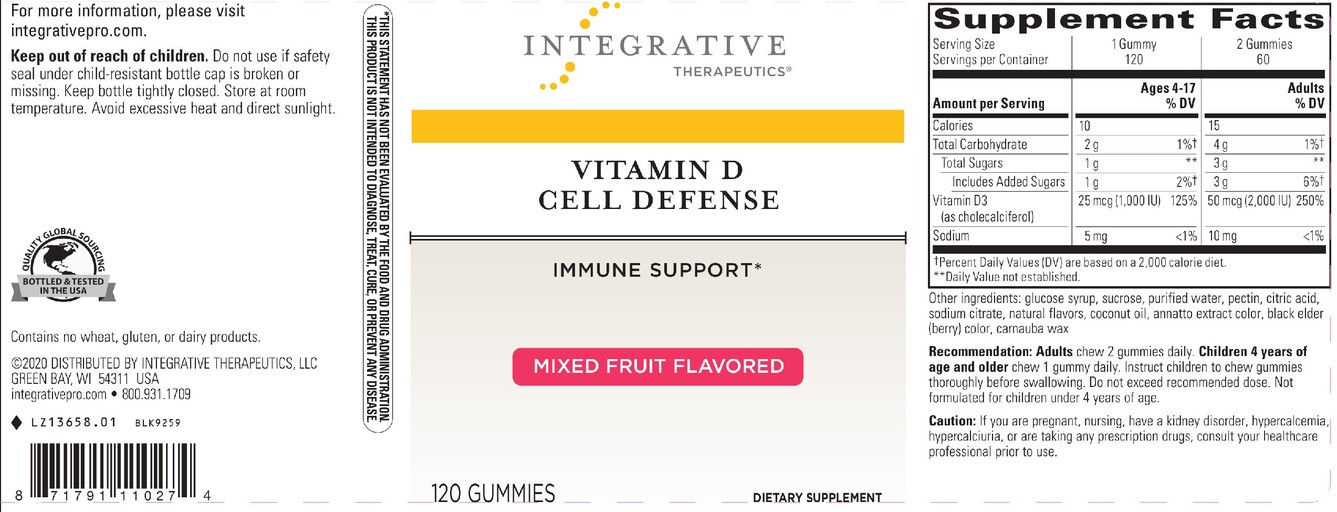Vitamin D Cell Defense Mixed Fruit