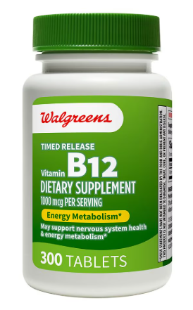 Timed Release Vitamin B12 1000 mcg