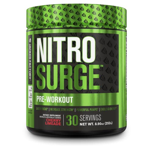 Jacked Factory NitroSurge Pre-Workout Cherry Limeade