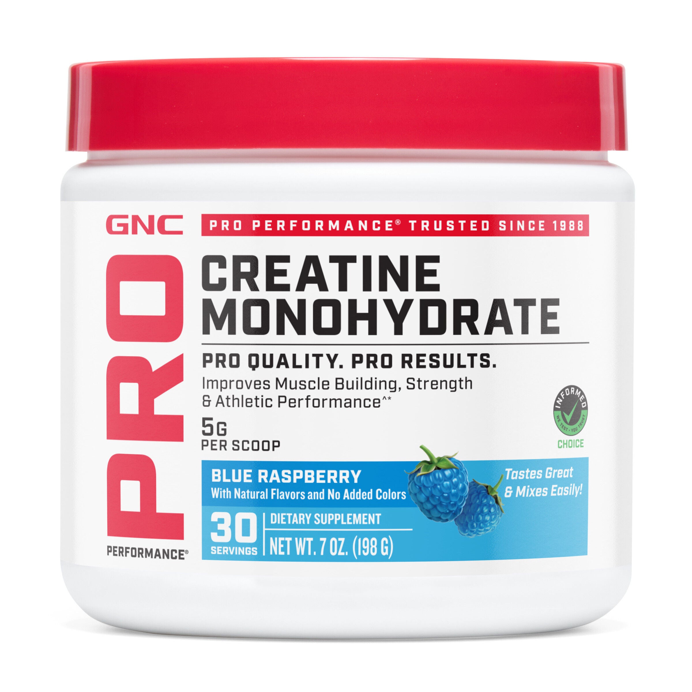 GNC Creatine Monohydrate (Blue Raspberry