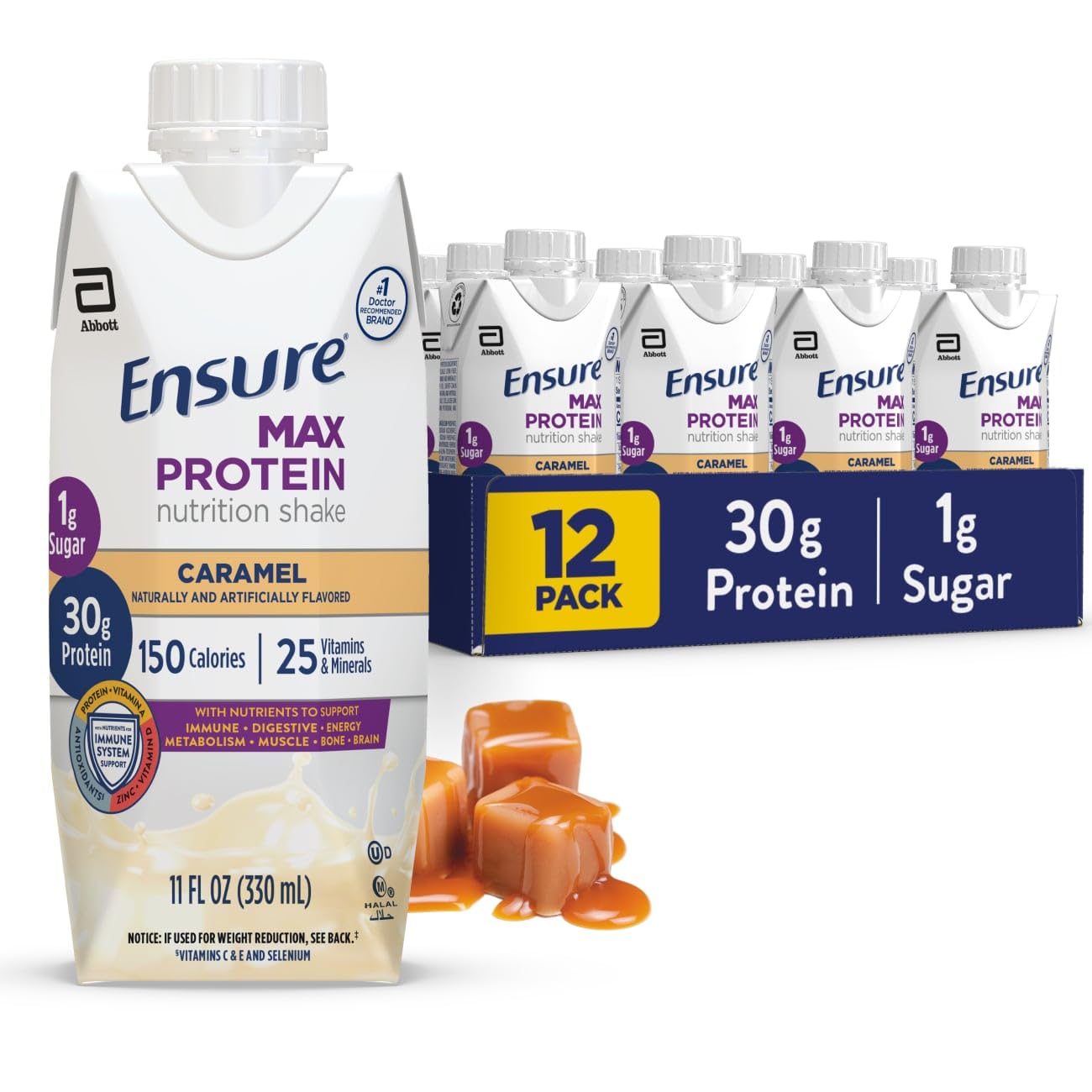 Max Protein Nutrition Shake (Caramel