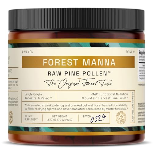 Forest Manna Raw Pine Pollen Powder