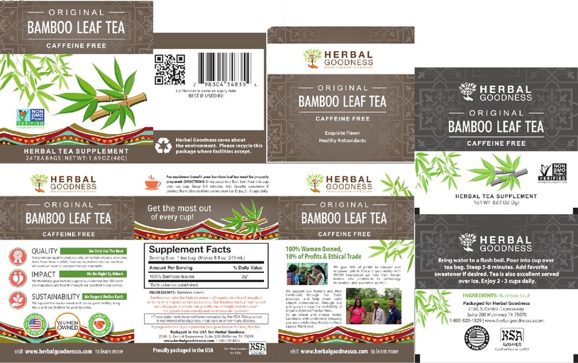 Original Bamboo Leaf Tea