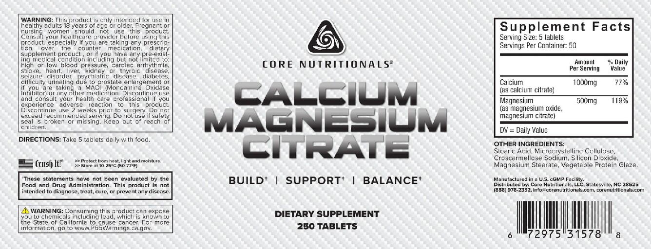 Calcium Magnesium Citrate
