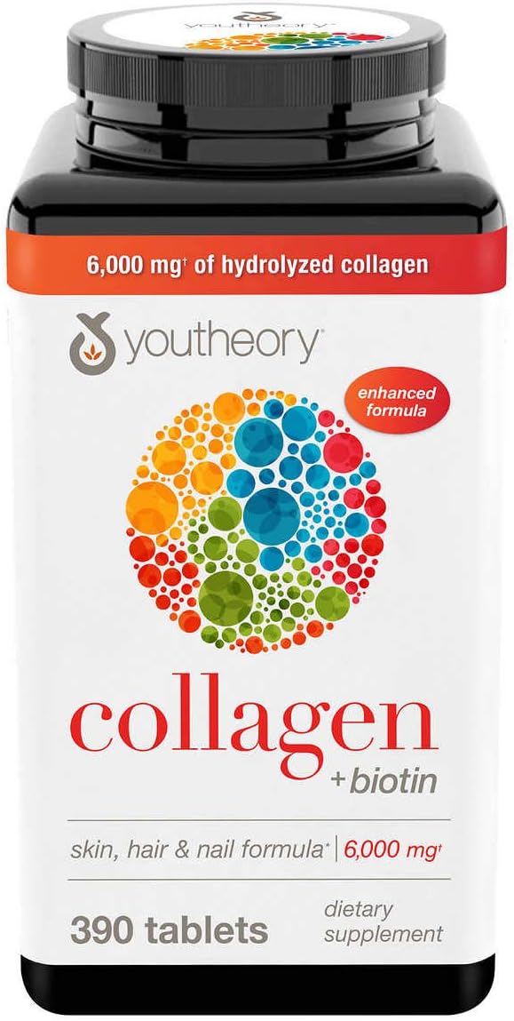 Youtheory Collagen 6,000 mg + Biotin
