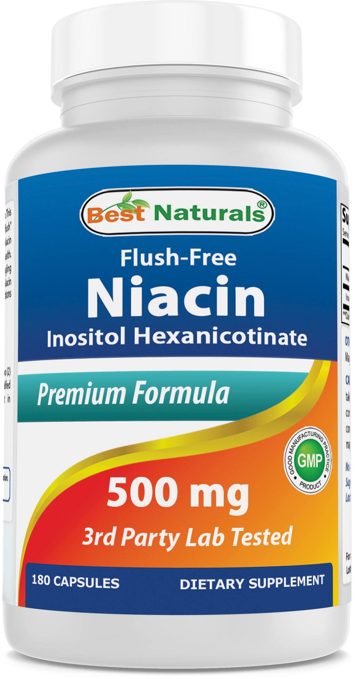 Best Naturals Niacin 500 mg