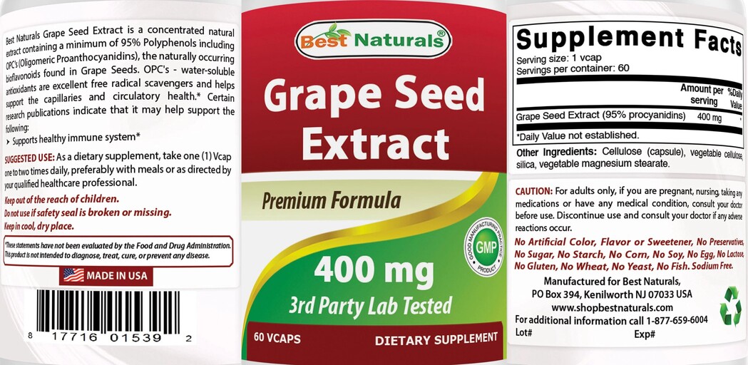 Grape Seed Extract 400 mg