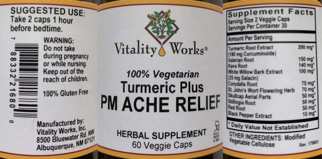 Turmeric Plus PM Ache Relief
