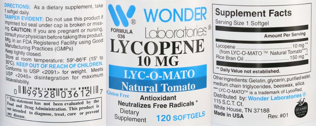Lycopene 10 mg