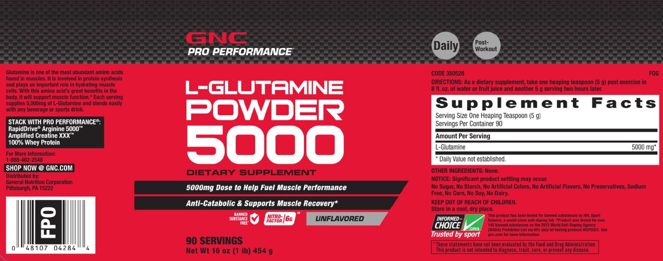 L-Glutamine Powder 5000 Unflavored