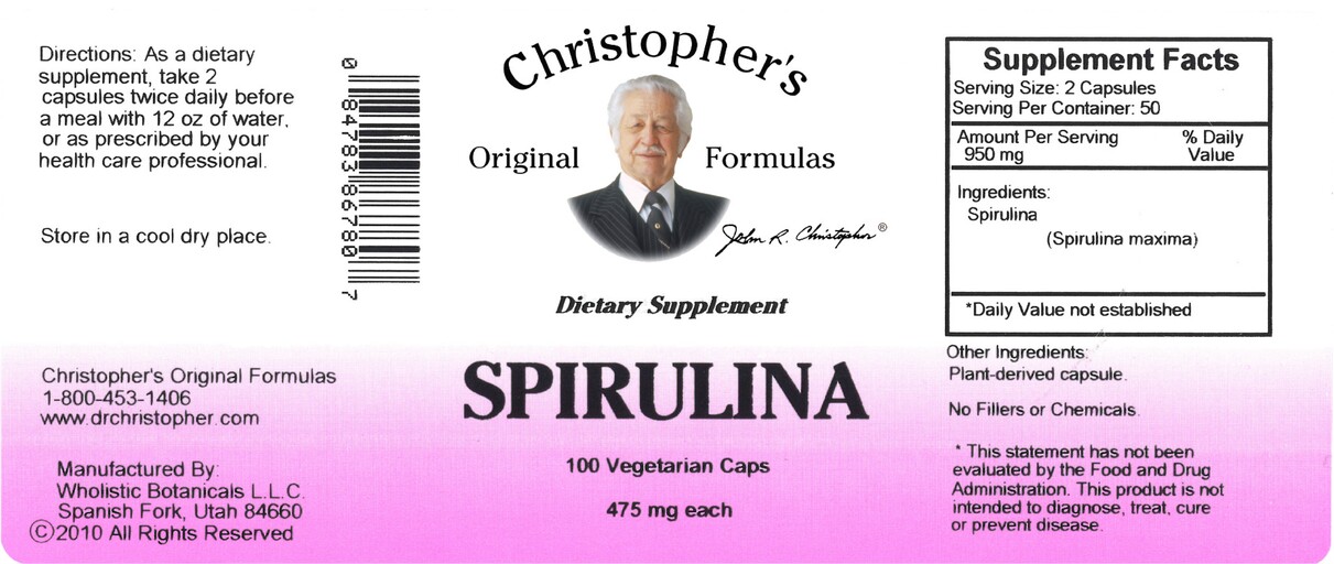 Spirulina 475 mg