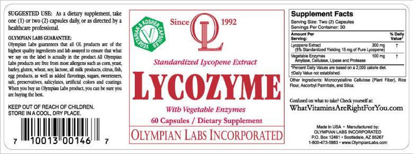 Lycozyme with Vegetable Enzymes