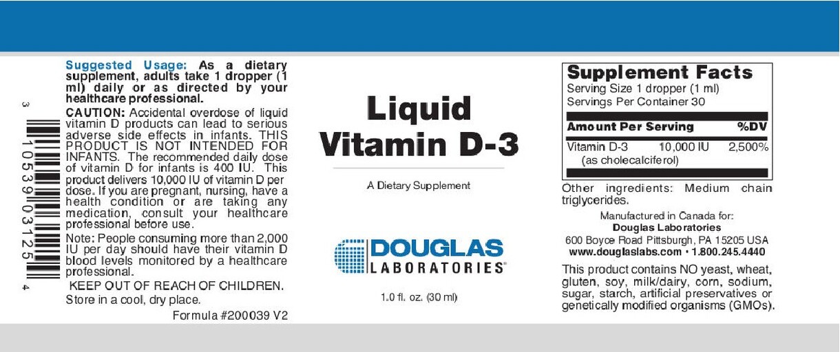 Liquid Vitamin D-3