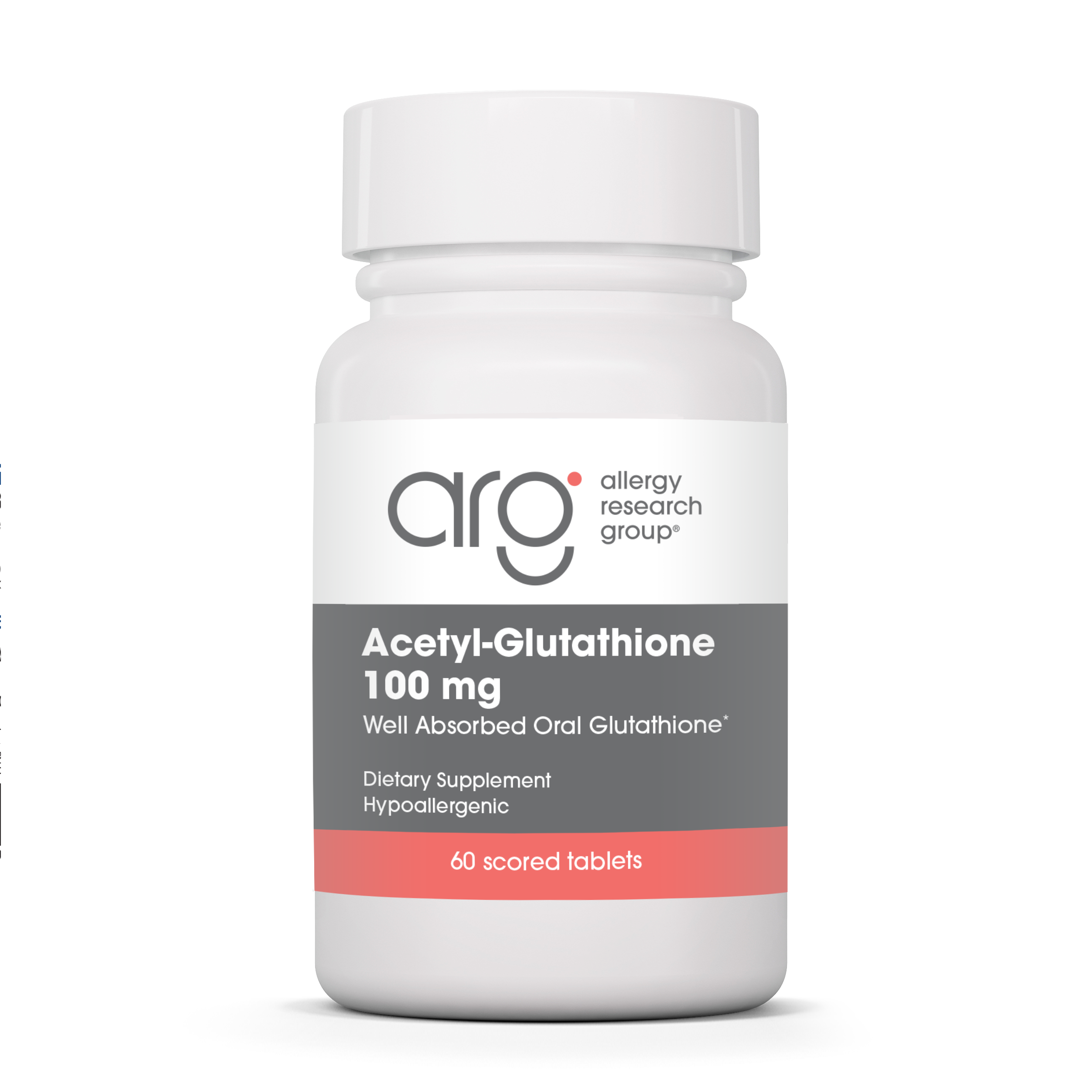 Allergy Research Group Acetyl-Glutathione 100 mg